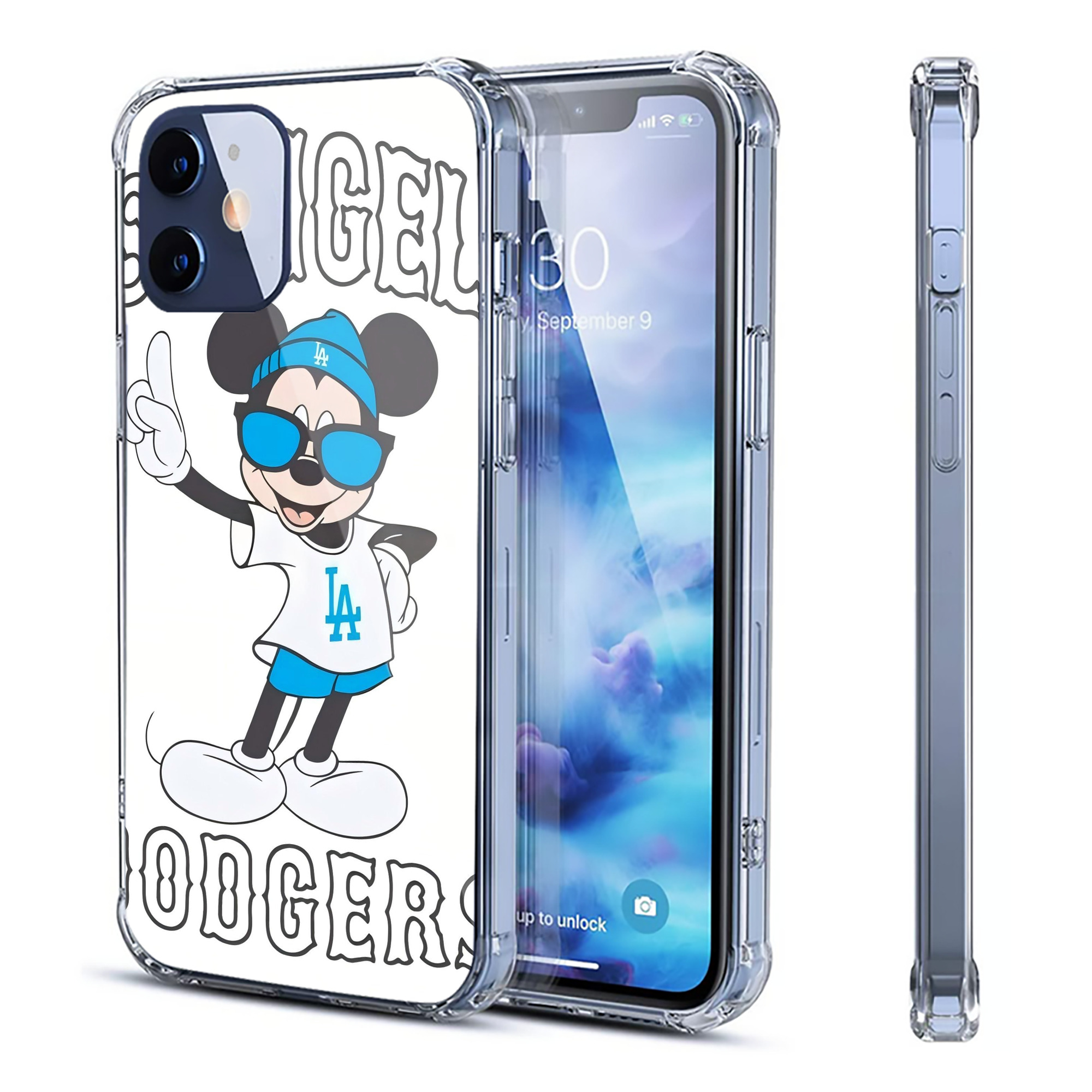  Clear IPhone 12 Case – Soft TPU With UV Print – Enhanced Drop Protection, Precise Fit, Anti-Fingerprint, Customizable Design, Scratch-Resistant, Yellow-Resistant